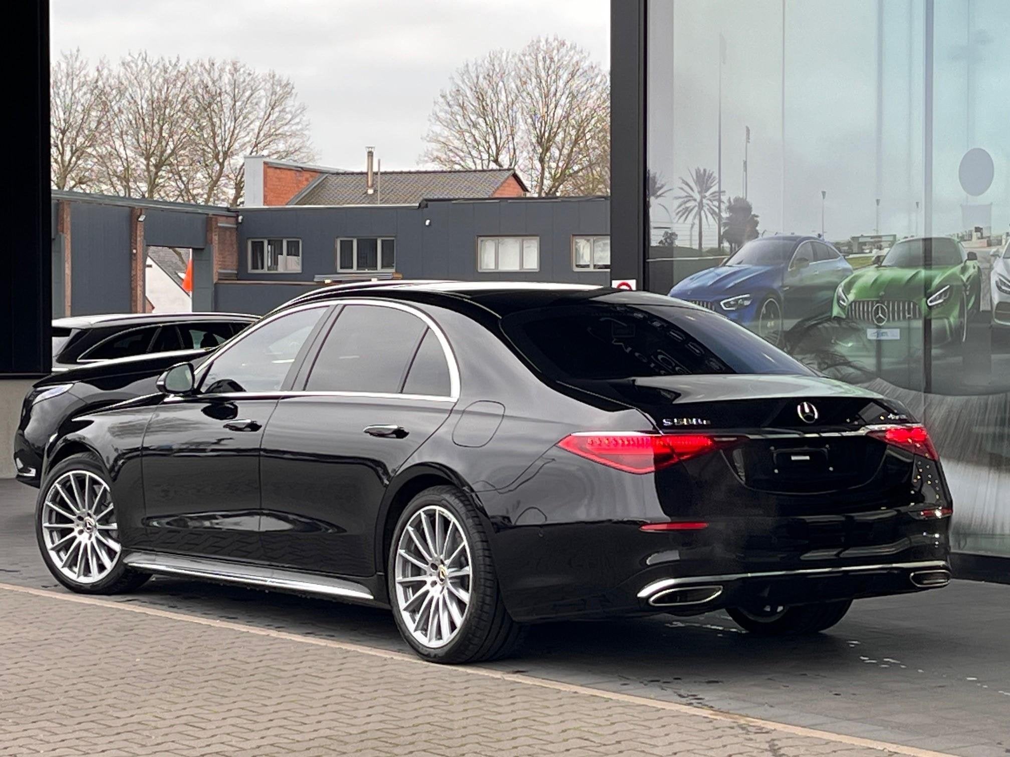Mercedes-Benz S-klasse 580 e 4MATIC L, Auto's, 4 deurs, Stof, Gebruikt, Zwart