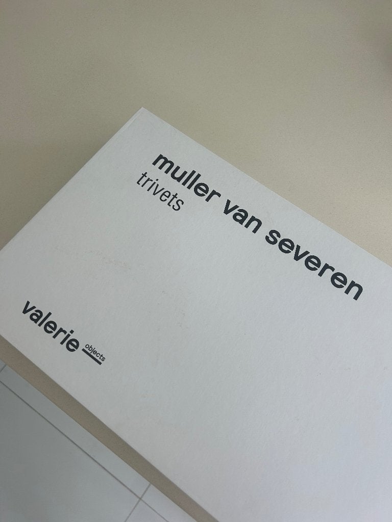 Trivets Muller Van Severen, Ophalen, Pannenonderzetter, Zwart, Metaal