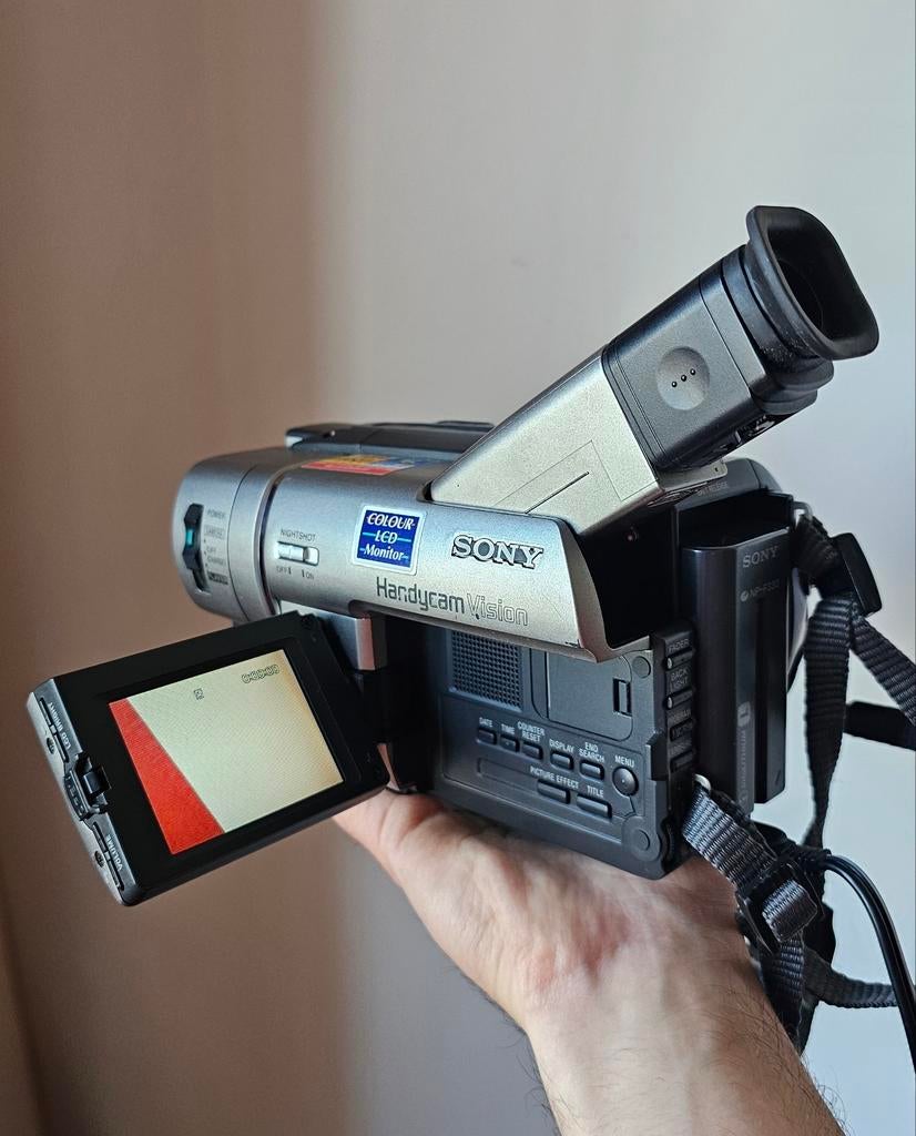 Sony Handycam Vision Video 8 CCD-TRV37E Camcorder/camcorder, Audio, Tv en Foto, Ophalen of Verzenden, Camera