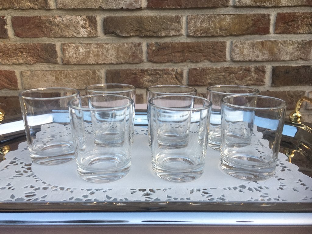 APERO GLAASJES / DESSERT ZO GOED ALS NIEUW, Maison & Meubles, Enlèvement ou Envoi, Comme neuf, Verre, Verre ou Verres