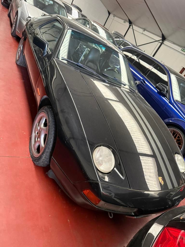 PORSCHE 928 GT 5.0i v8 BOITE MANUELLE 330PS, Autos, Cuir, Achat, Boîte manuelle, Noir