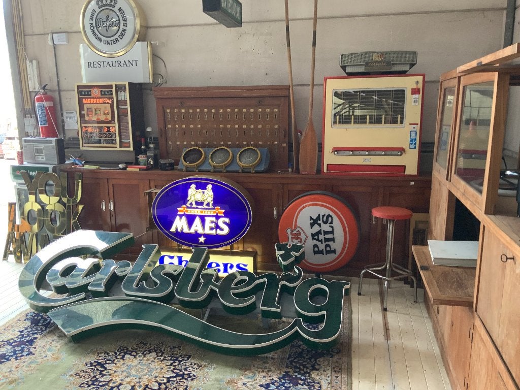 Vintage lichtreclame en gokautomaten, Huis en Inrichting, Ophalen of Verzenden, Gebruikt, Overige typen