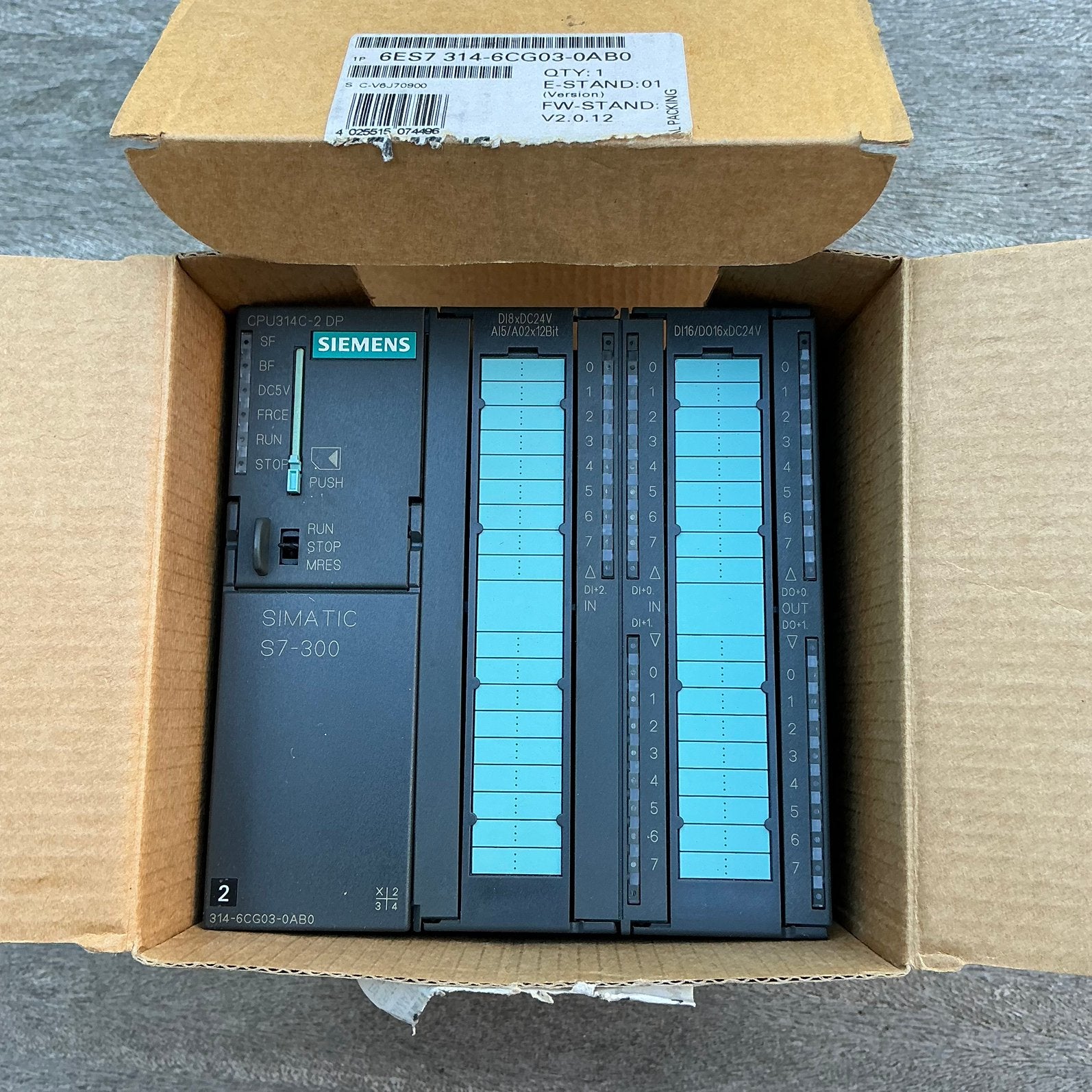 Siemens Simatic S7-300 CPU314C-2 DP, Hobby en Vrije tijd, Elektronica-componenten, Ophalen, Nieuw