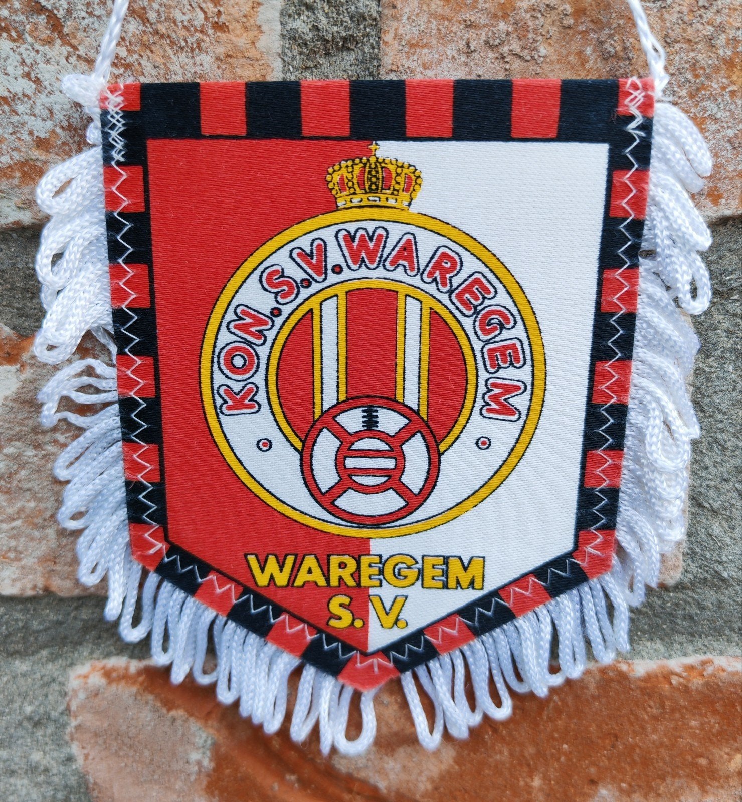 1980-90s KSV Waregem prachtig vaantje, Enlèvement ou Envoi