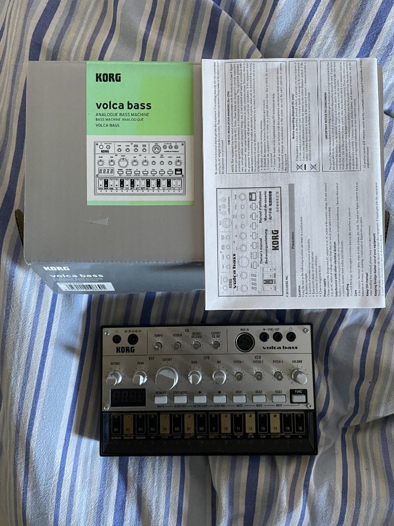 Korg Volca Bass, Ophalen of Verzenden, Zo goed als nieuw, Korg