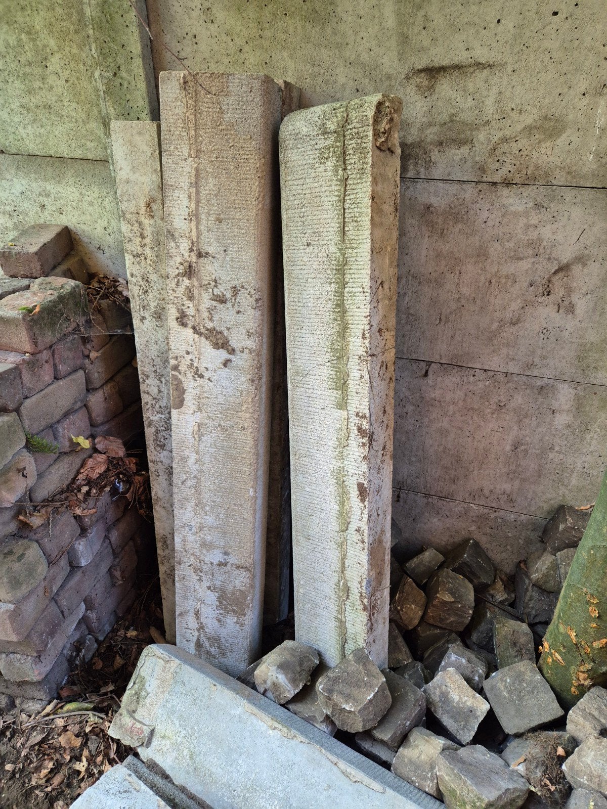 gratis beton boordstenen, Enlèvement, Béton