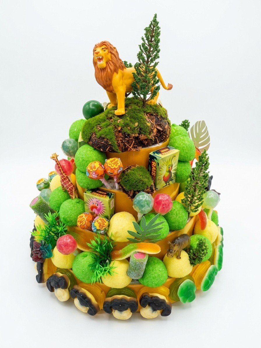 gâteau aux bonbons fait comme vous le souhaitez, Enlèvement ou Envoi, Neuf, Article de fête