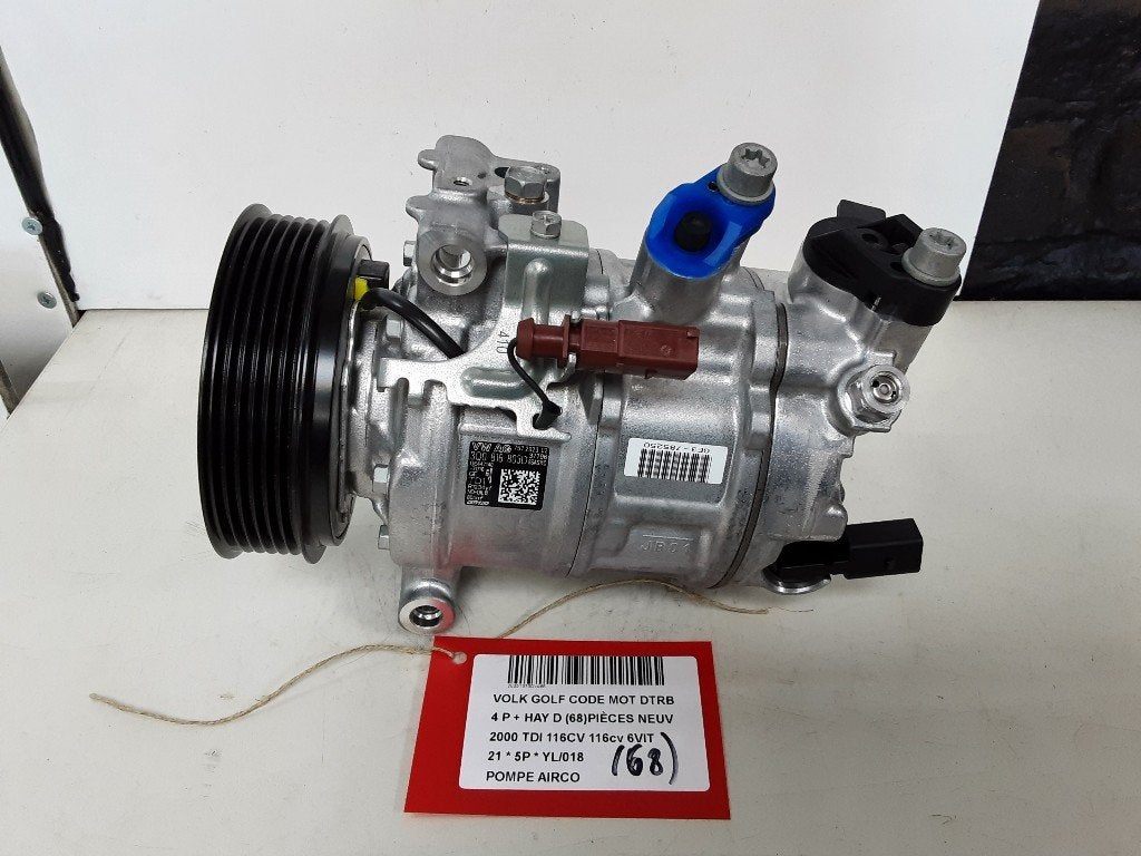 COMPRESSEUR CLIMATISATION Golf VIII (CD1) (3Q0816803D), Volkswagen, Volkswagen AG, Utilisé, Kundenbetreuung@volkswagen.de