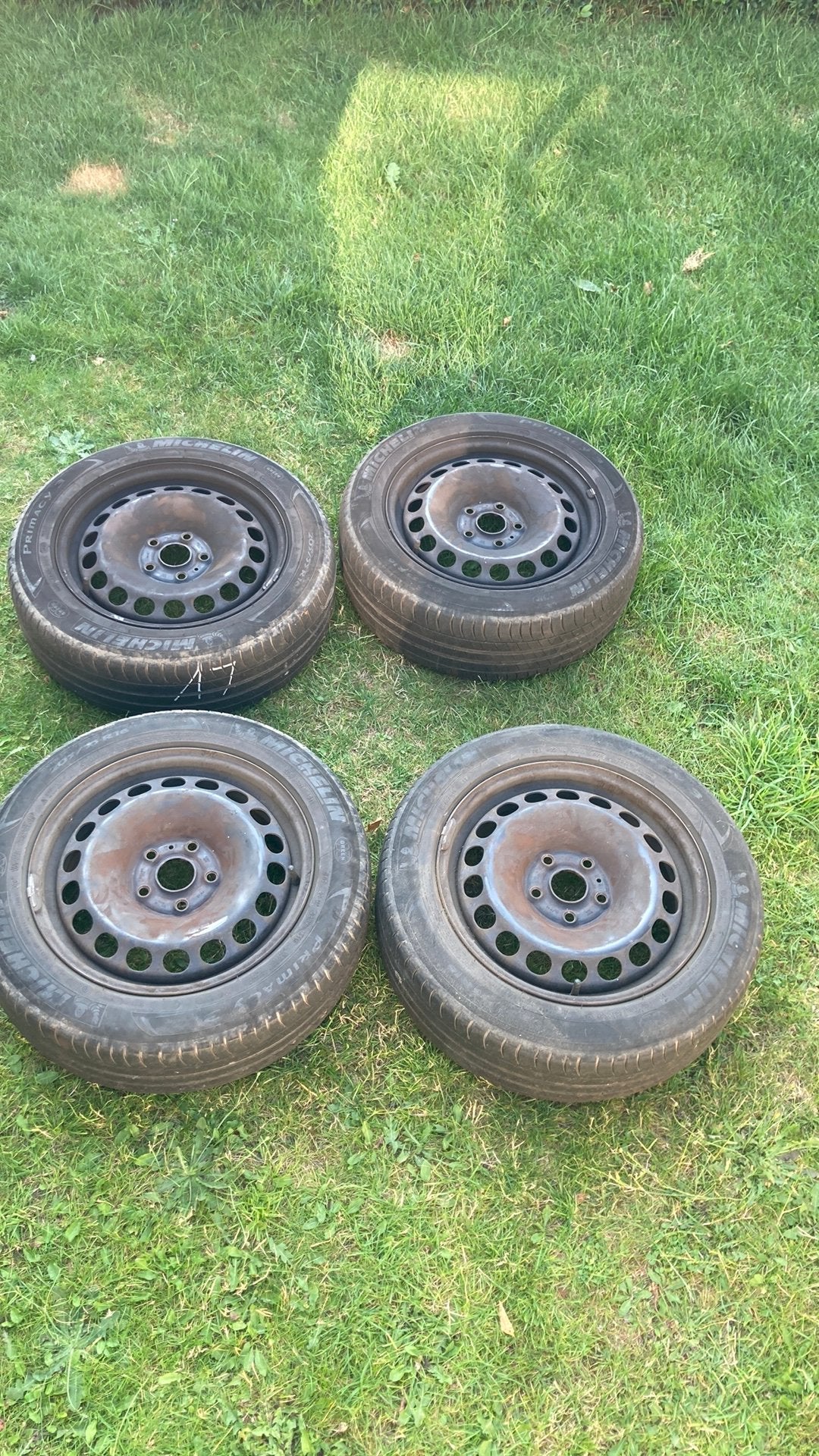 Pneus d'été pour VW Passat Michelin 205/55R16, Enlèvement, Utilisé