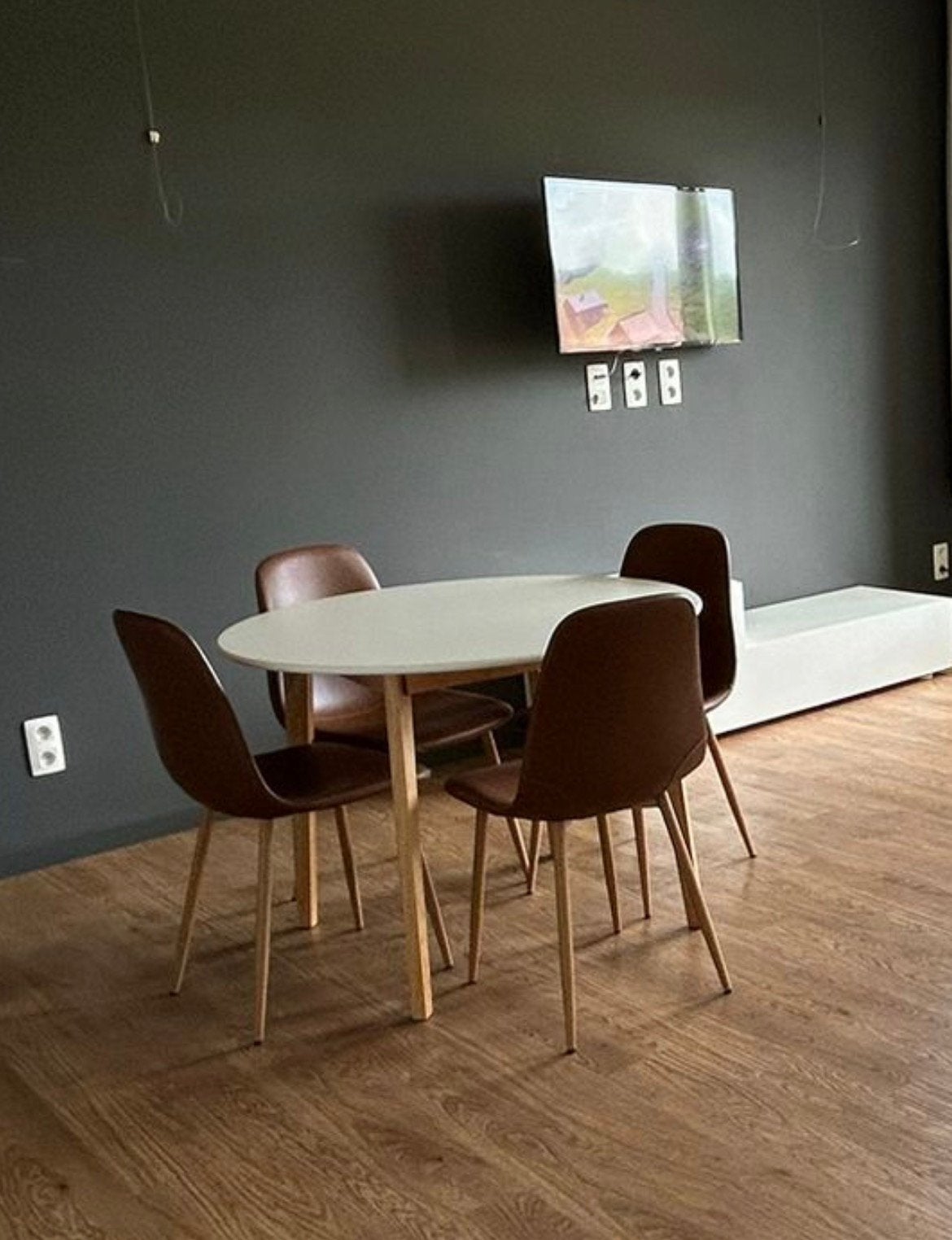 Eetkamerset, Ophalen, Zo goed als nieuw, 4 tot 6 stoelen