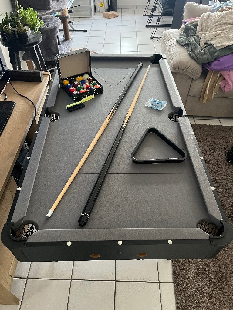 Table de billard pliable, Divers, Enlèvement, Comme neuf