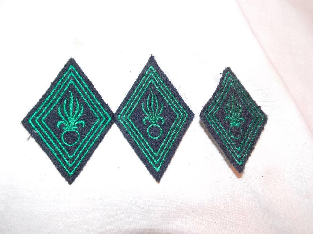 Franse Legion etrangere losange  (C), Verzamelen, Ophalen of Verzenden, Landmacht, Embleem of Badge