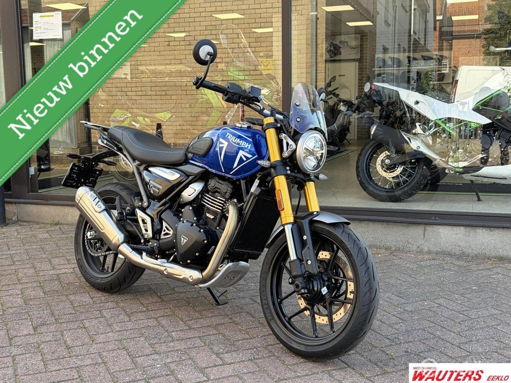 Triumph Speed 400 334KM + opties!, Motoren, Motoren | Triumph, Bedrijf, 398 cc, Toermotor, 12 t/m 35 kW
