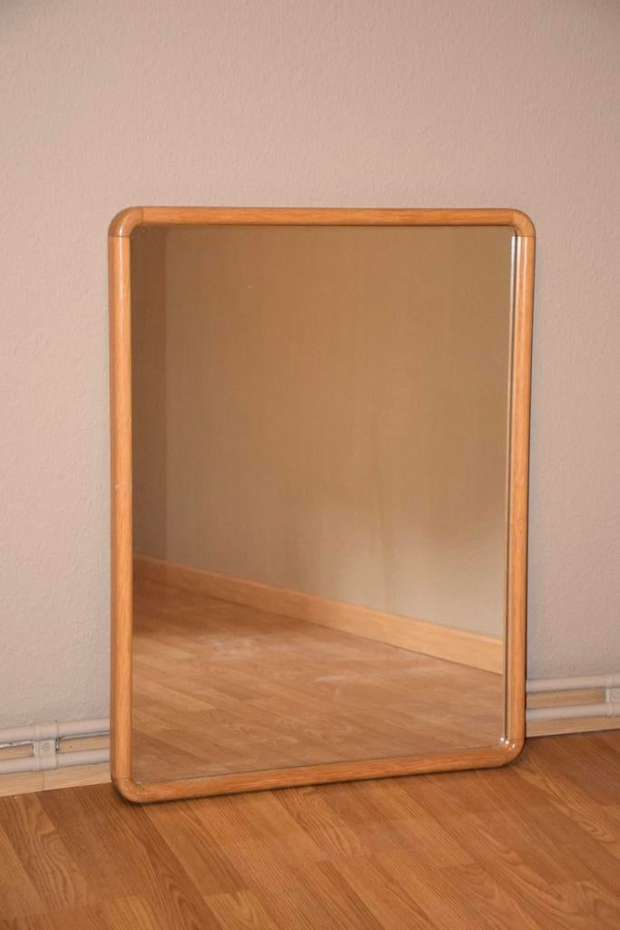 Middelgrote Spiegel 64x84,5 cm – Houten Lijst, Enlèvement, Comme neuf