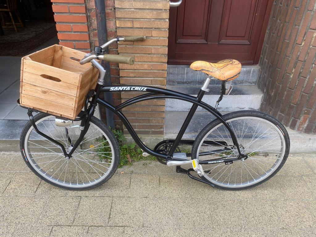 Heren fiets, Fietsen en Brommers, Ophalen, Zo goed als nieuw, Terugtraprem