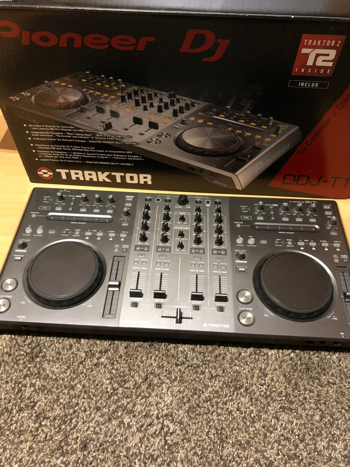 Pioneer dj controller DDJ-T1 traktor, Musique & Instruments, Enlèvement, Comme neuf, Pioneer