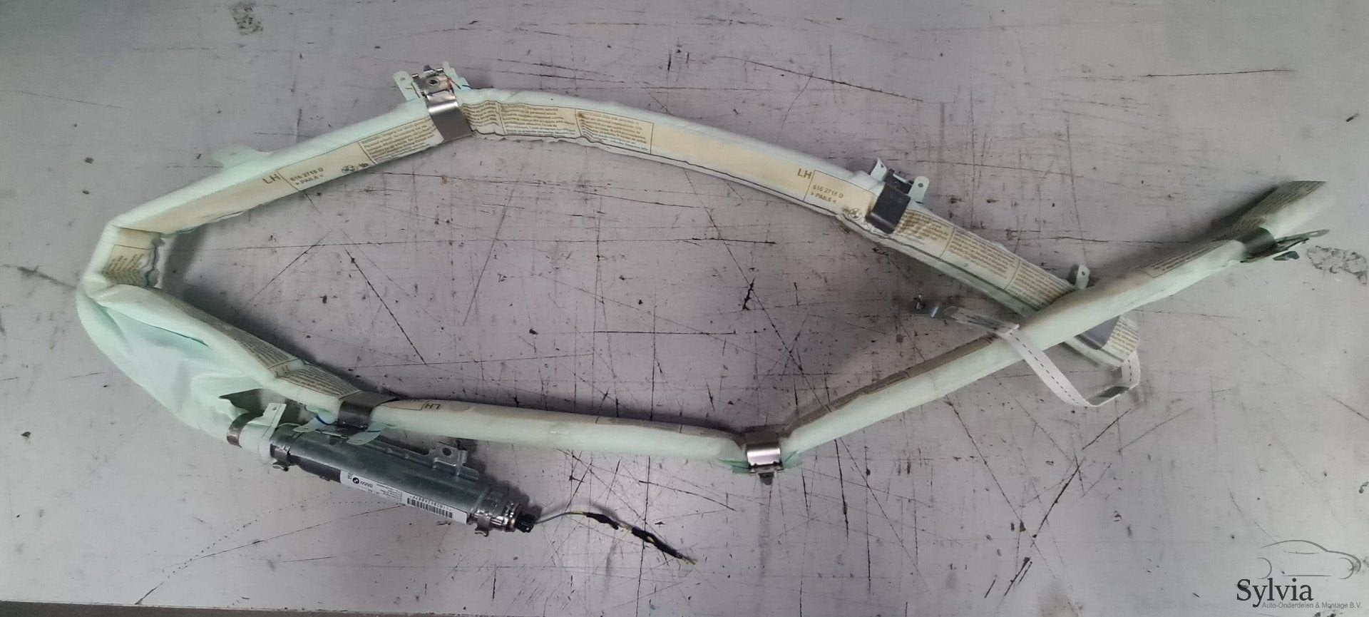 Dak Airbag hemel links BMW X5 E70 + LCI 72127141507 7141507, Gebruikt, -, -, Ophalen of Verzenden