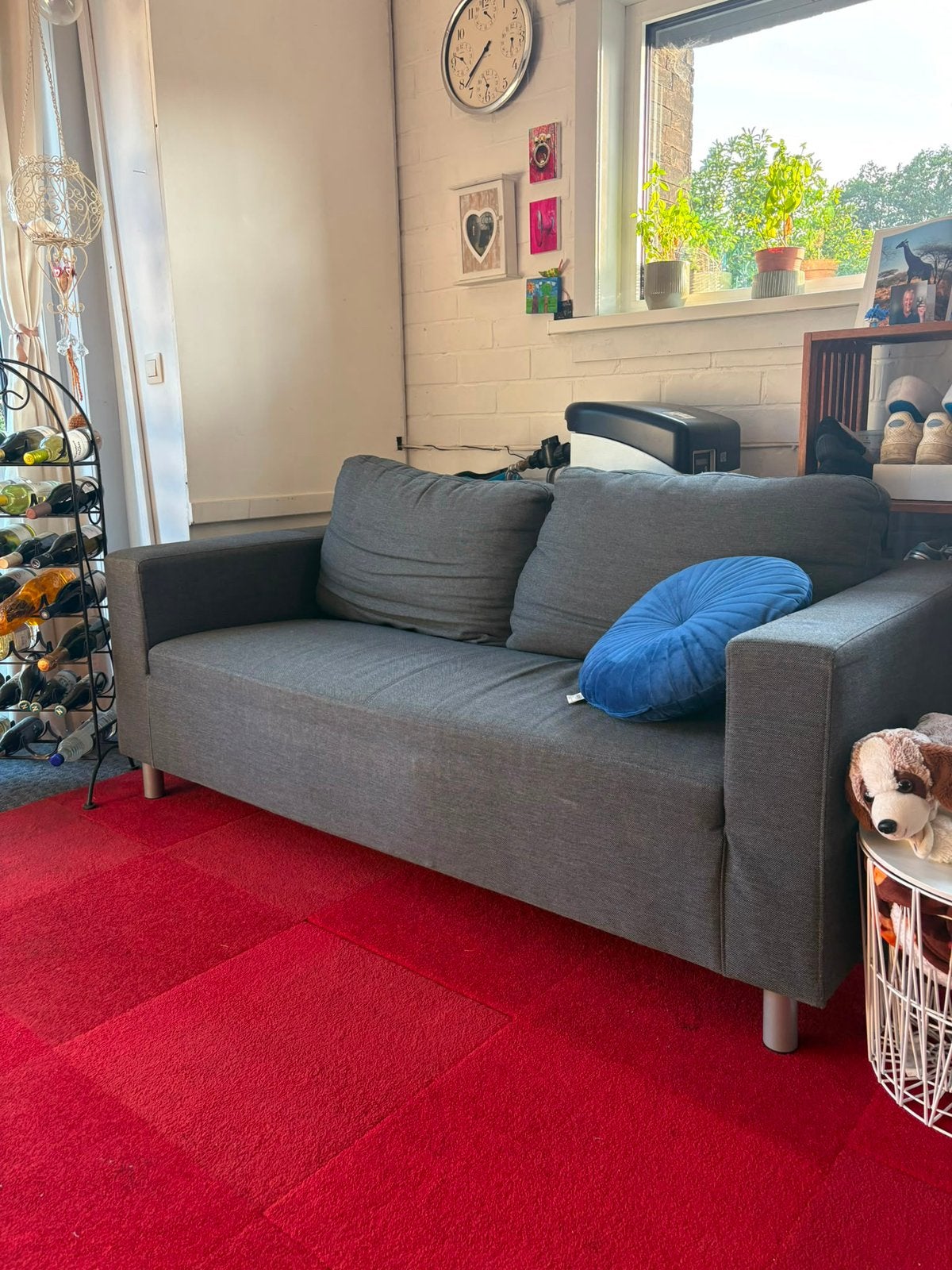 Comfortabele zetel, 150 à 200 cm, Enlèvement, Utilisé, Trois personnes