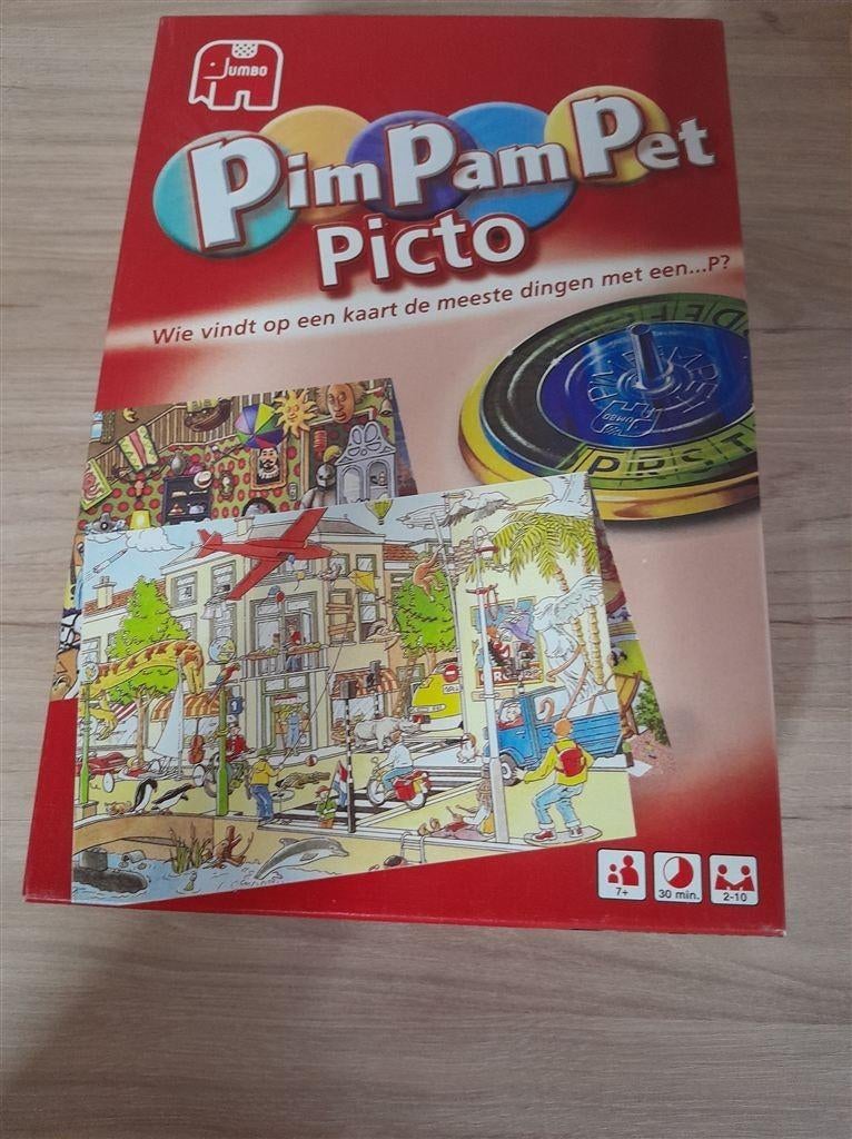 Pim pam pet picto - s4548, Hobby en Vrije tijd, Verzenden, Zo goed als nieuw