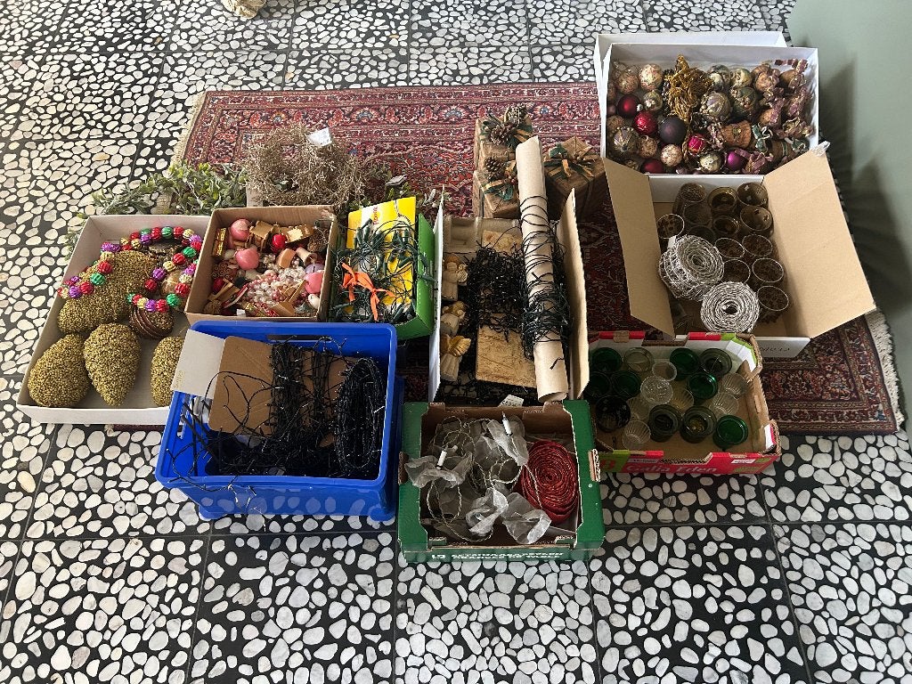 Kerstversiering allerlei, Diversen, Ophalen, Zo goed als nieuw