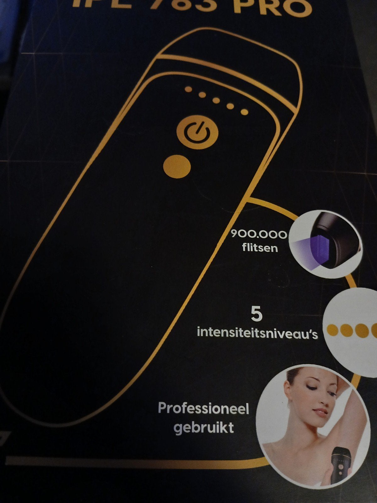 haarverwijderaar IPL PRO 730 TOIVO, Ophalen of Verzenden, Zo goed als nieuw, Scheren en Epileren