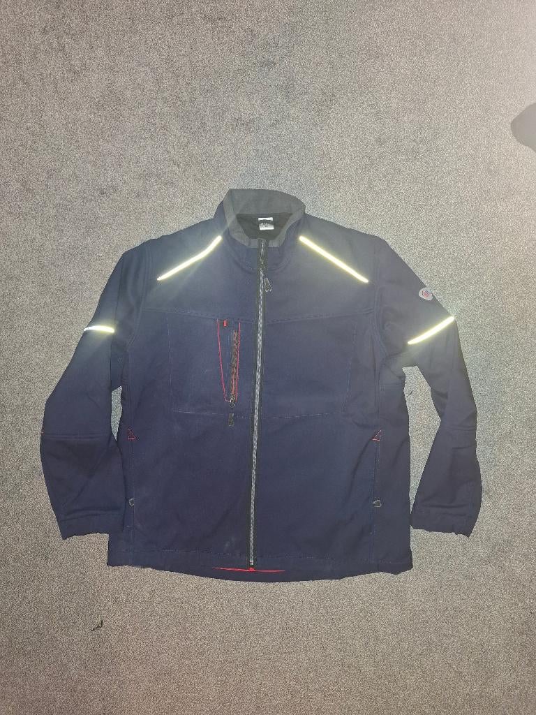 softshell werkjack – BP – 1868-572-110 nieuw, maat xl, blauw, Dames, Nieuw, Ophalen of Verzenden, BP