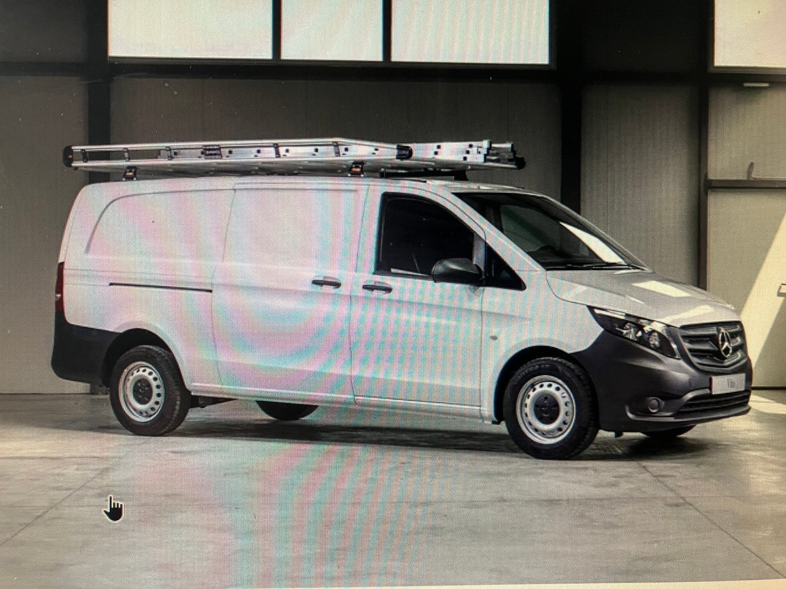 Porte bagage Mercedes Vito L1 et L2, Auto diversen, Dakdragers, Ophalen, Gebruikt