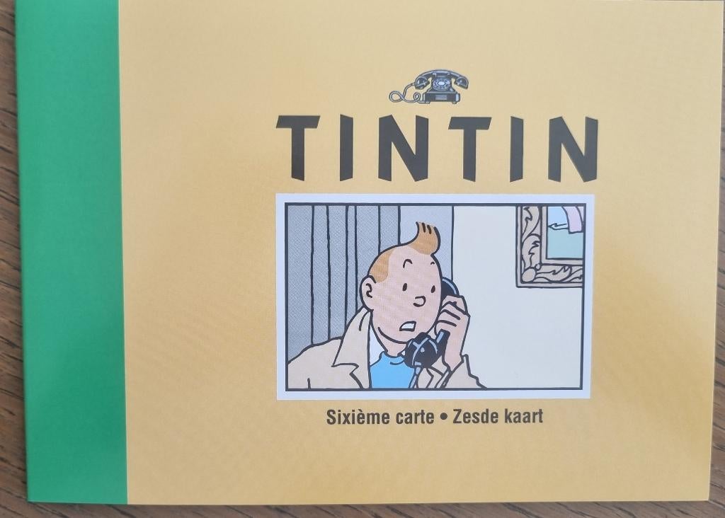 Kuifje Tintin Phonecard Belgacom 6, Collections, Cartes de téléphone, Envoi
