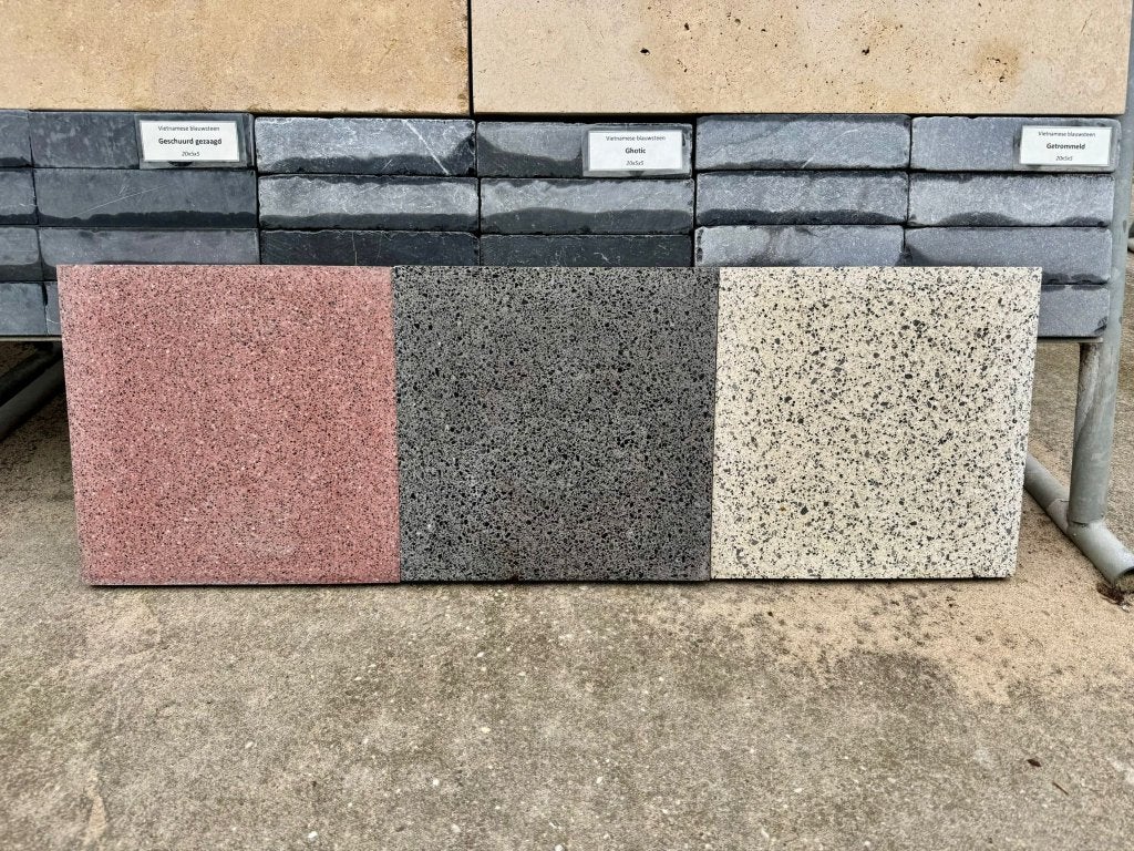 Garagetegels 30x30x3cm grijs/antraciet/rood, Doe-het-zelf en Bouw, Tegels, Ophalen, Overige materialen, Nieuw, 20 tot 40 cm