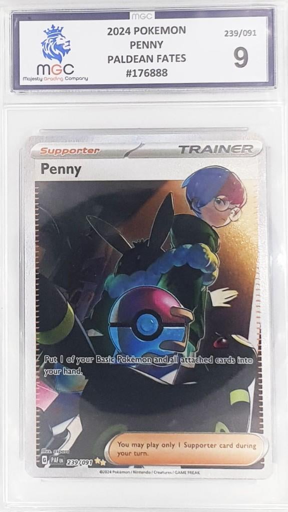 2024 Pokemon - Penny - Paldean Fates - 9, Verzenden, Nieuw, Losse kaart, Foil