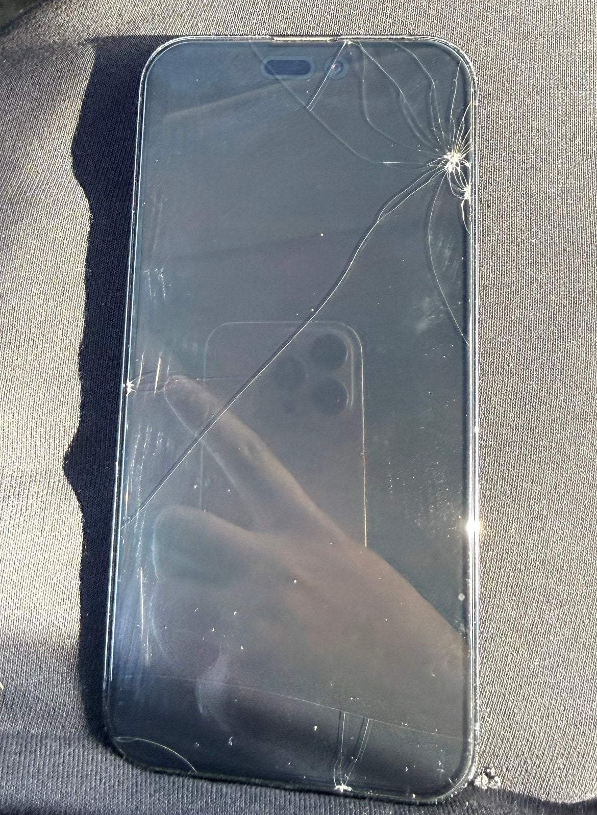 Iphone 15 Pro Max ICLOUDLOCK, Telecommunicatie, Mobiele telefoons | Apple iPhone, Ophalen, Gebruikt, IPhone 15