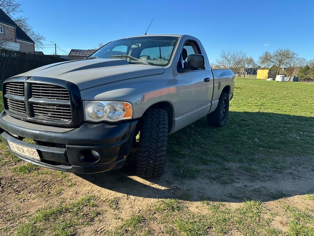 Dodge ram 1500 magnum 3 zit, Auto's, Dodge, Automaat, Achterwielaandrijving, Zwart, Leder