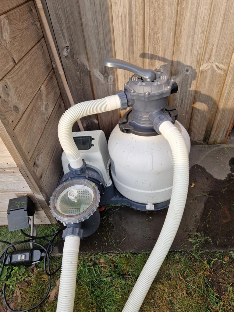 Zandfilter pomp voor intex zwembad, Tuin en Terras, Ophalen, Filter