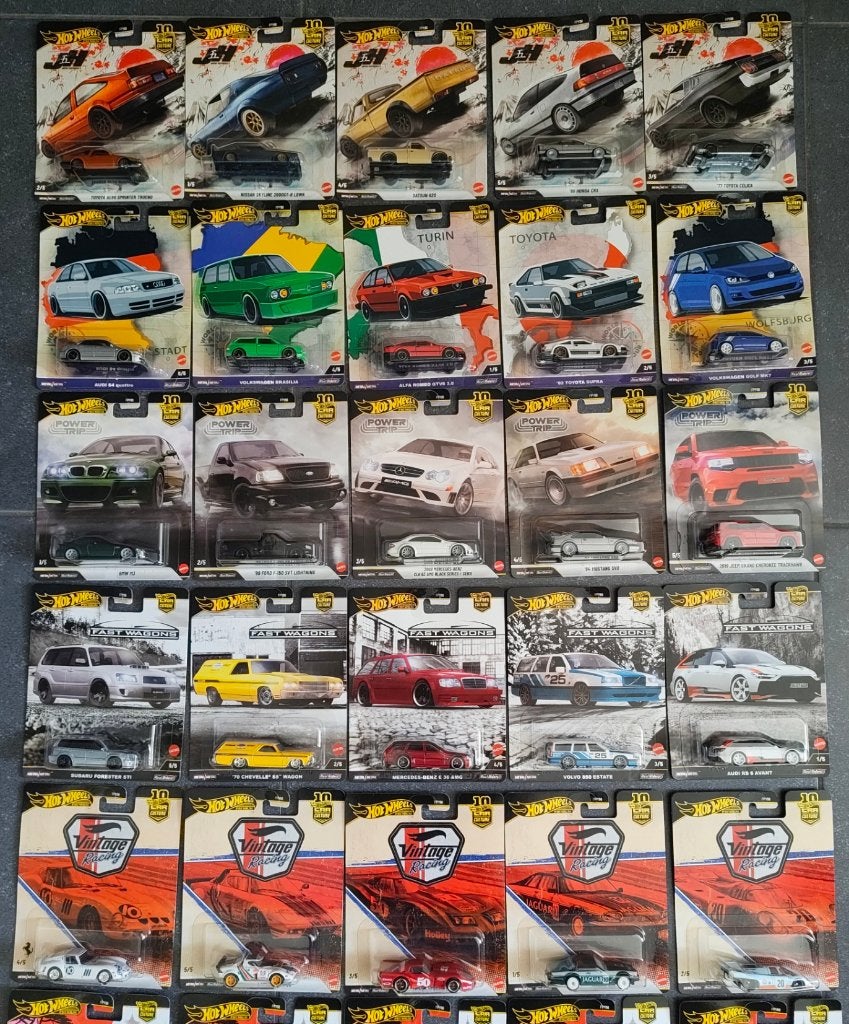 Hot Wheels premium - 10 sets, Ophalen of Verzenden, Nieuw, Auto