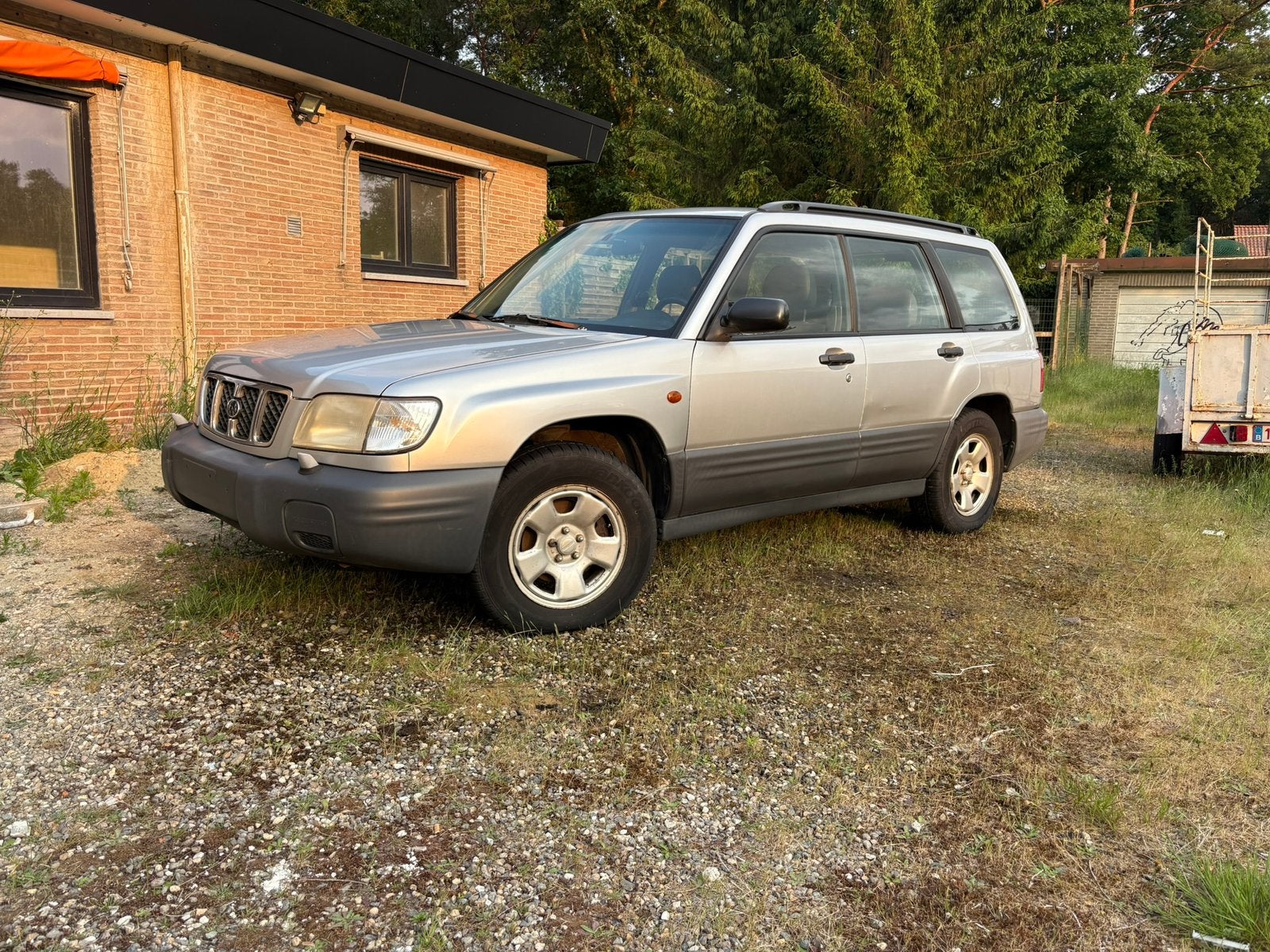 Subaru Forester SF 2.0, Autos, Cuir, Argent ou Gris, Achat, Beige