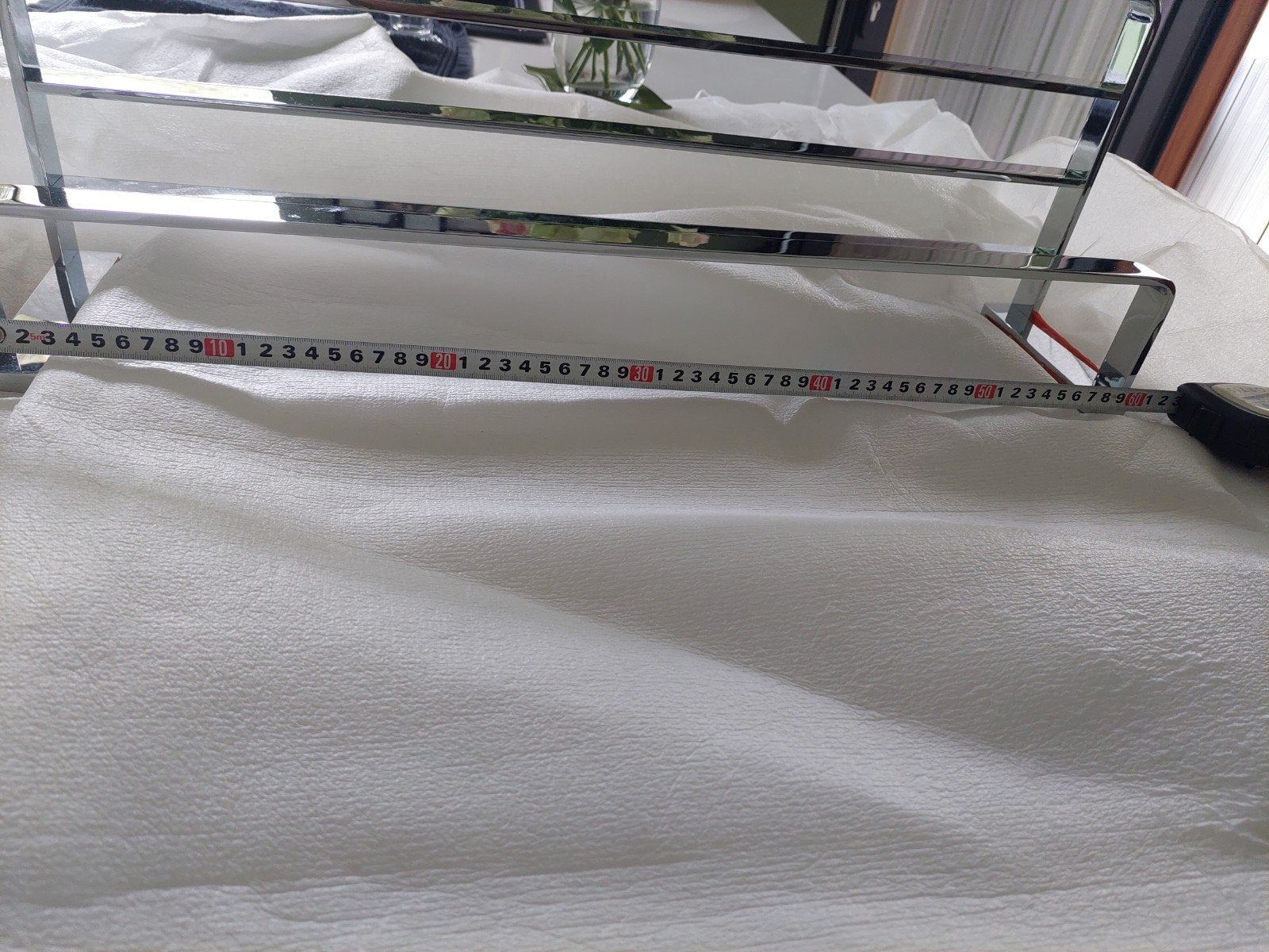 Nouveau porte-serviettes de salle de bain chromé, Enlèvement, Neuf, Autres marques, Étagère de salle de bain