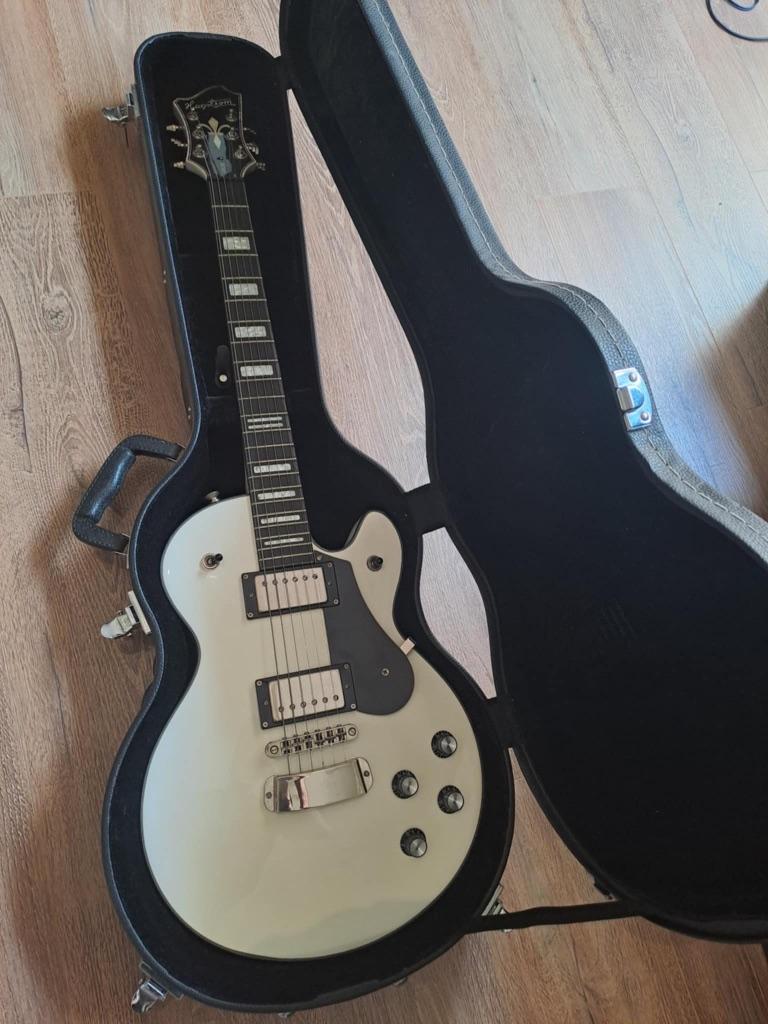 HAGSTROM Swede White gelimiteerde editie, Ophalen, Gebruikt, Solid body, Overige merken