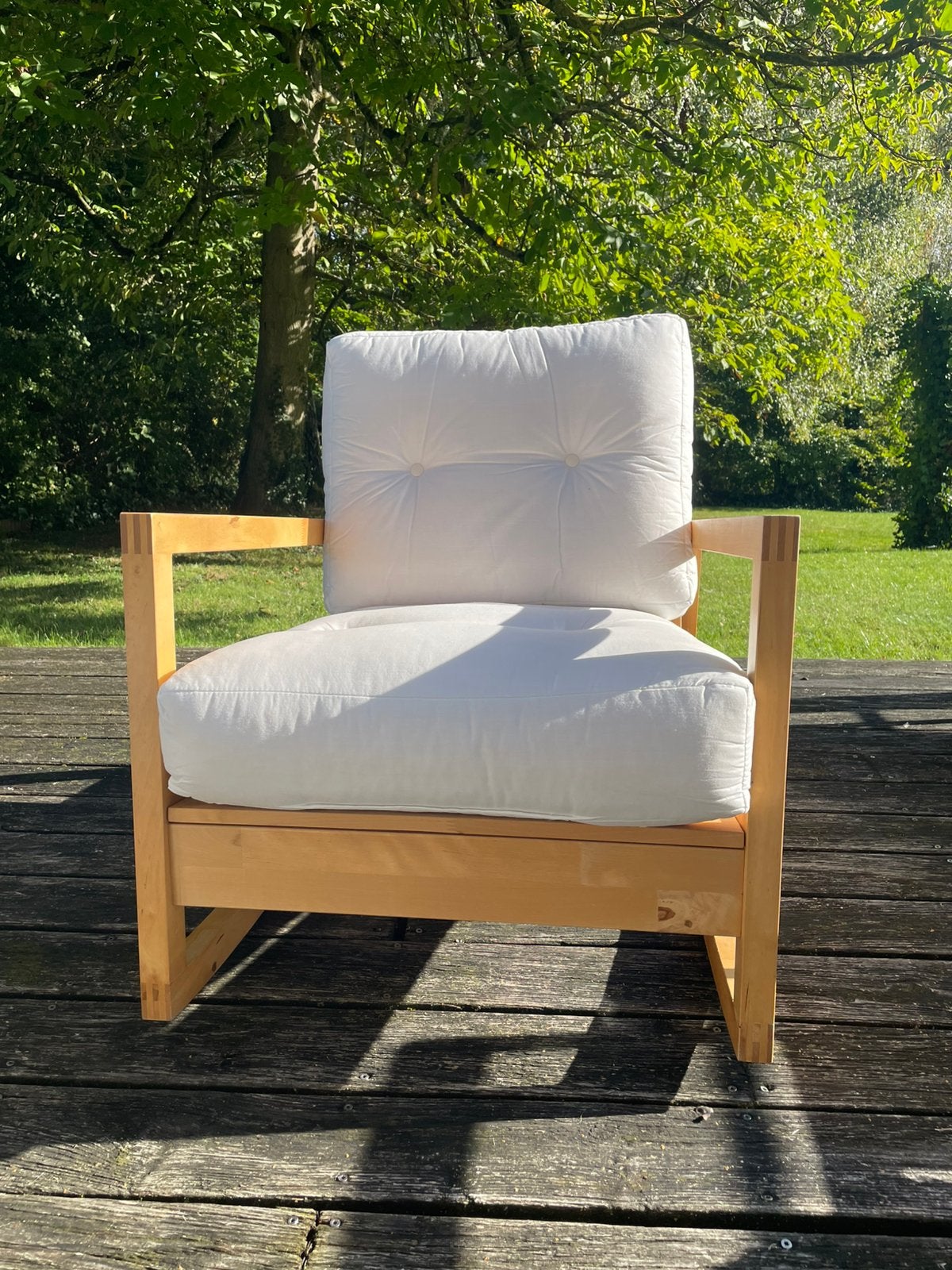 Fauteuil à bascule Lillberg IKEA, 100 à 125 cm, Enlèvement, Utilisé, Bois