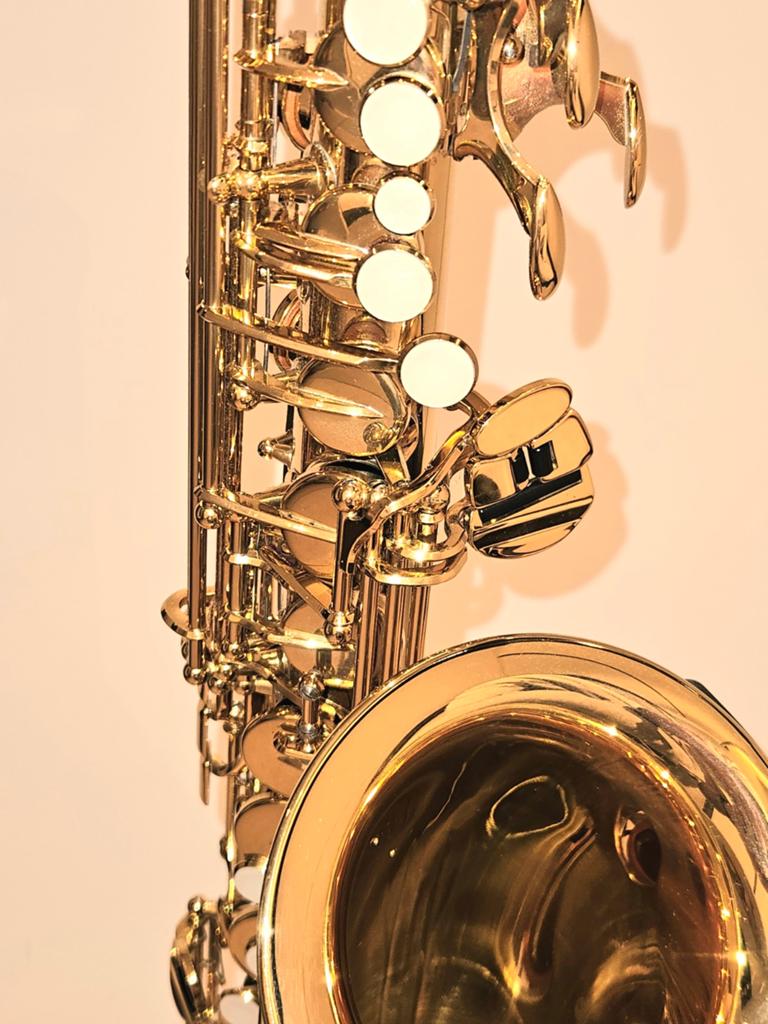Altsax Yamaha YAS280 te koop, incl recente onderhoudsbeurt!, Muziek en Instrumenten, Ophalen, Gebruikt, Alt, Met koffer