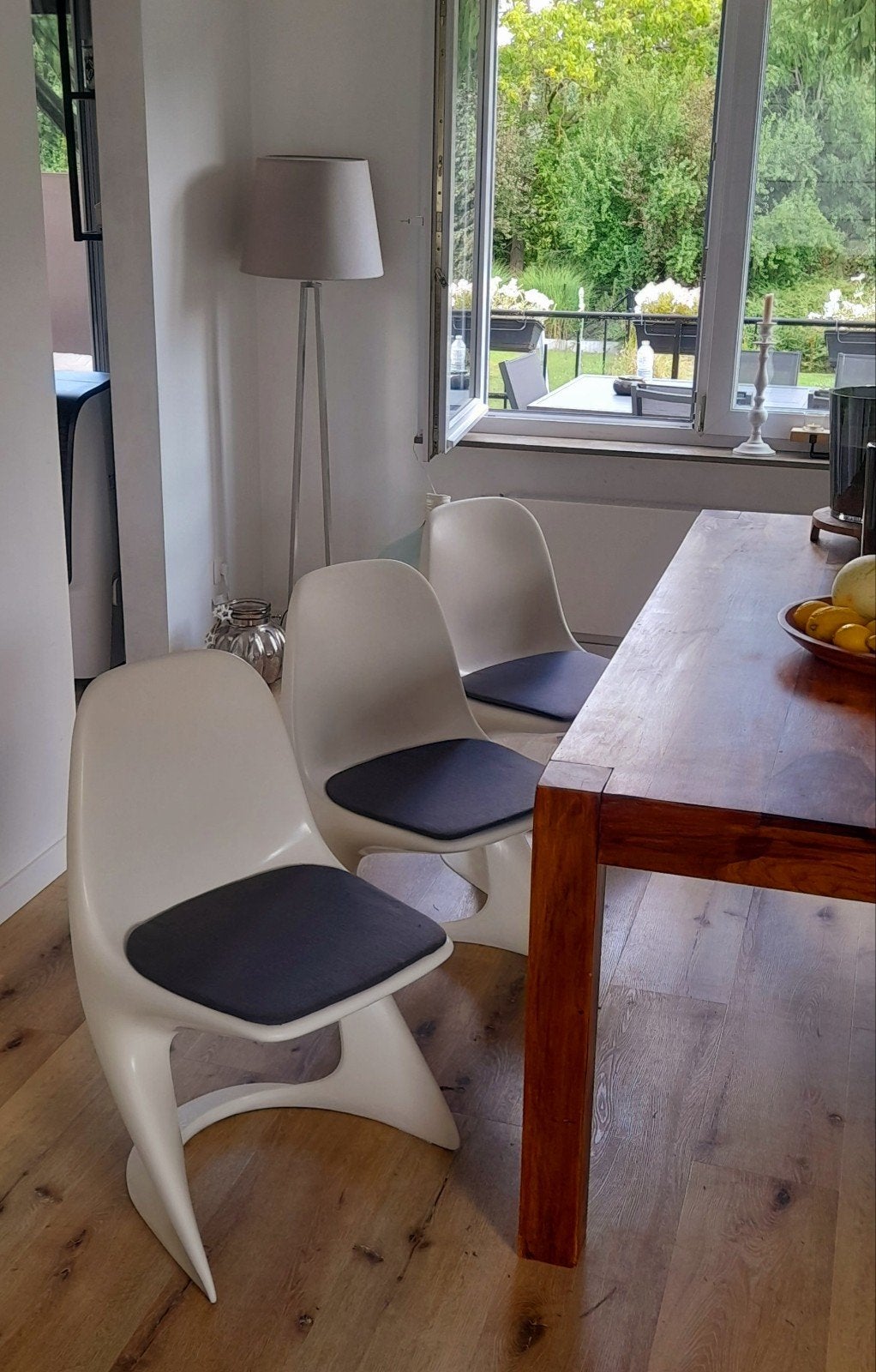 Chaises Vintage année '70 "Casala" originales, Enlèvement, Chaise, Plastique, De l'artiste lui-même