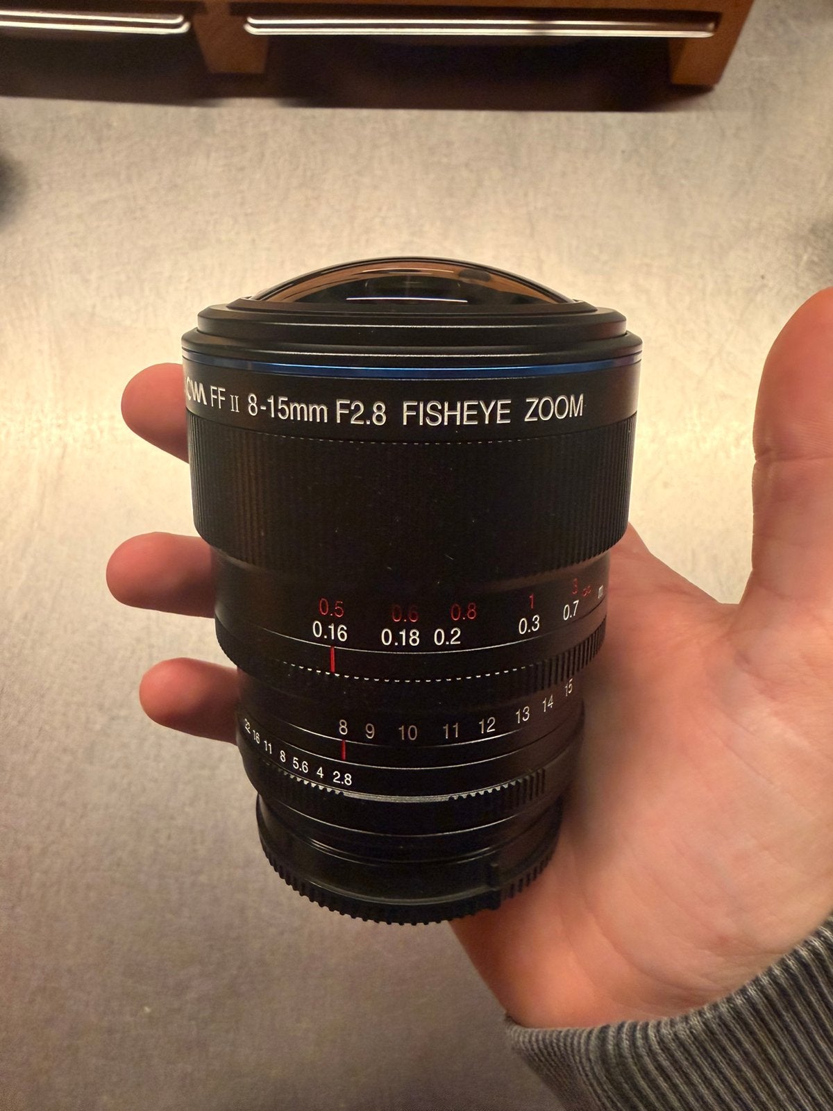 Laowa 8-15mm fisheye lens sony, Audio, Tv en Foto, Ophalen, Zo goed als nieuw, Sony
