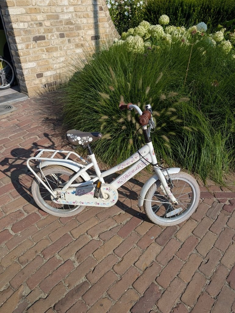 Kinderfiets meisjes 16 inch, Fietsen en Brommers, Fietsen | Meisjes, Ophalen, Gebruikt, 16 inch