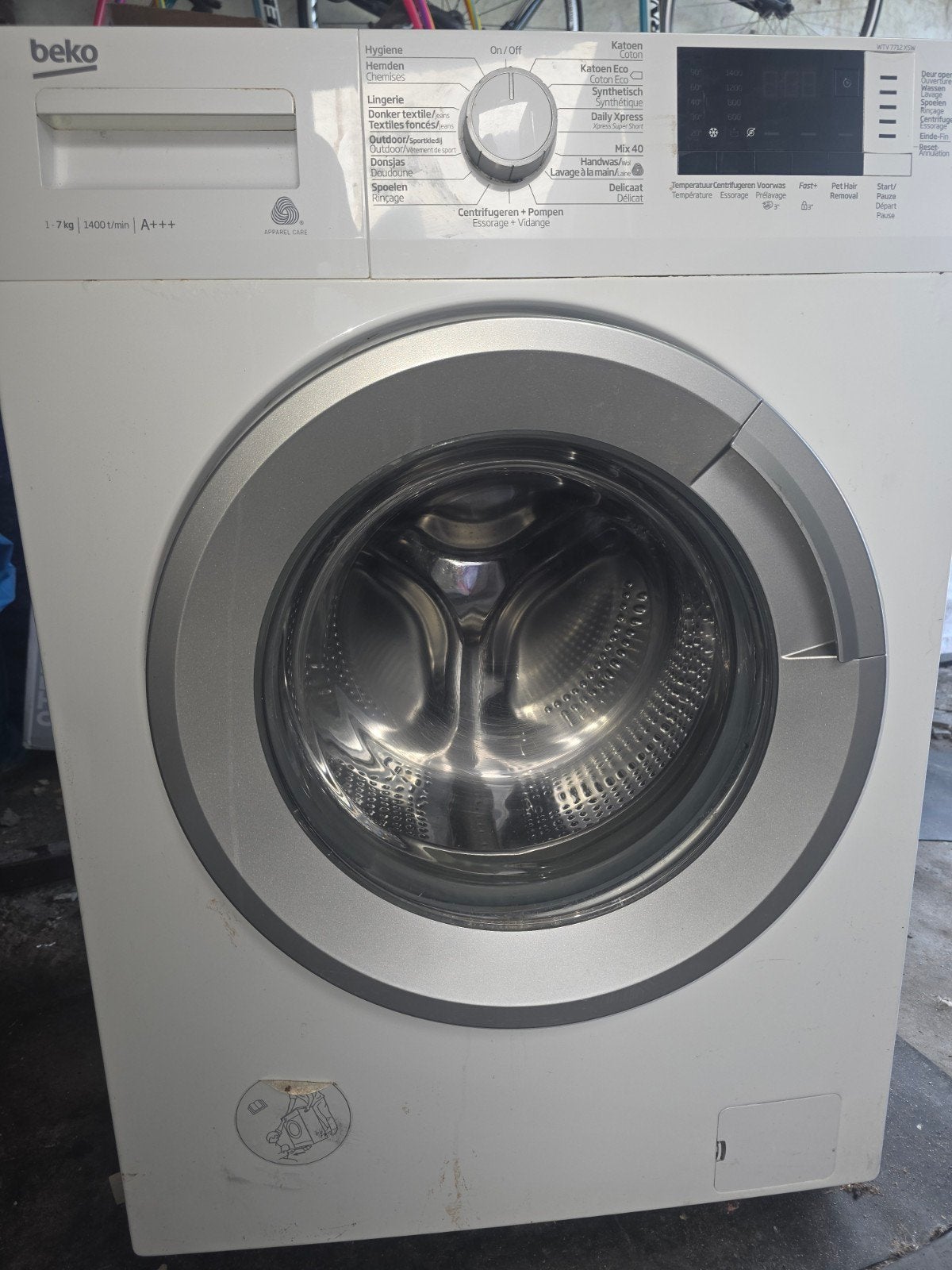 beko wasmachine 7kg, Elektronische apparatuur, Ophalen
