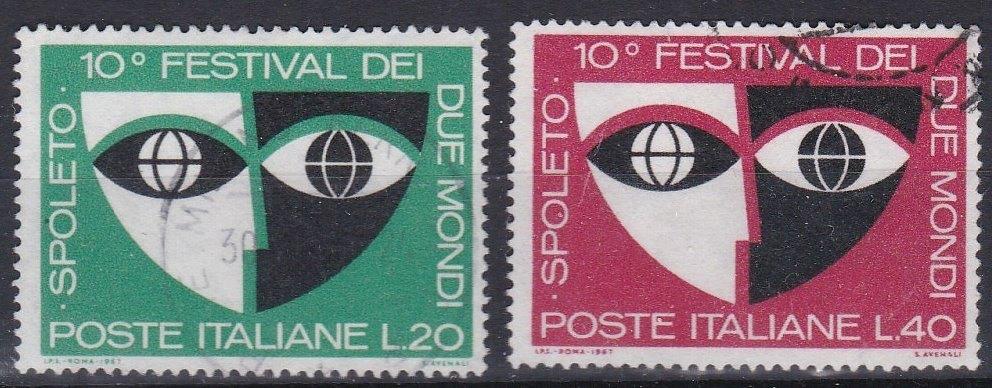 Italie 1967 - n 1235-1236, Envoi, Affranchi