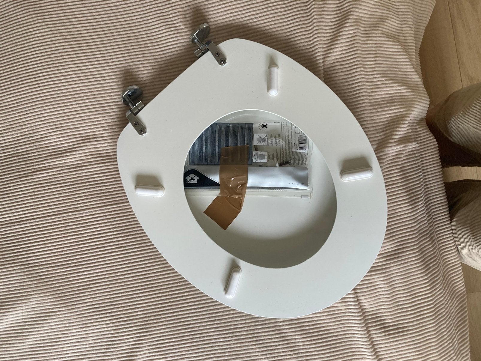 Wc bril, Bricolage & Construction, Sanitaire, Enlèvement, Comme neuf, Toilettes