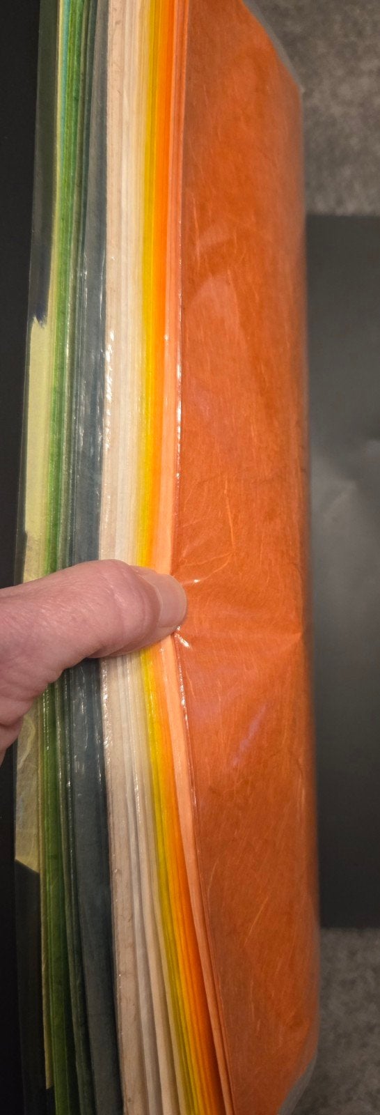 très gros lot de papier mûrier fin et araignée, Hobby & Loisirs créatifs, Enlèvement