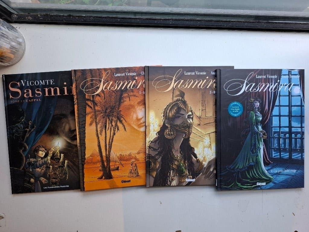 SASMIRA TOMES 1 à 4 SERIE COMPLETE TTBE TOUS EO, Série complète ou Série, Enlèvement ou Envoi, Comme neuf