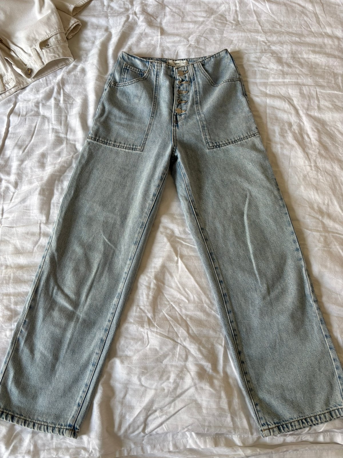 Mango jeans blauw – maat 34, Vêtements | Femmes, Jeans, Enlèvement ou Envoi, Comme neuf, Bleu
