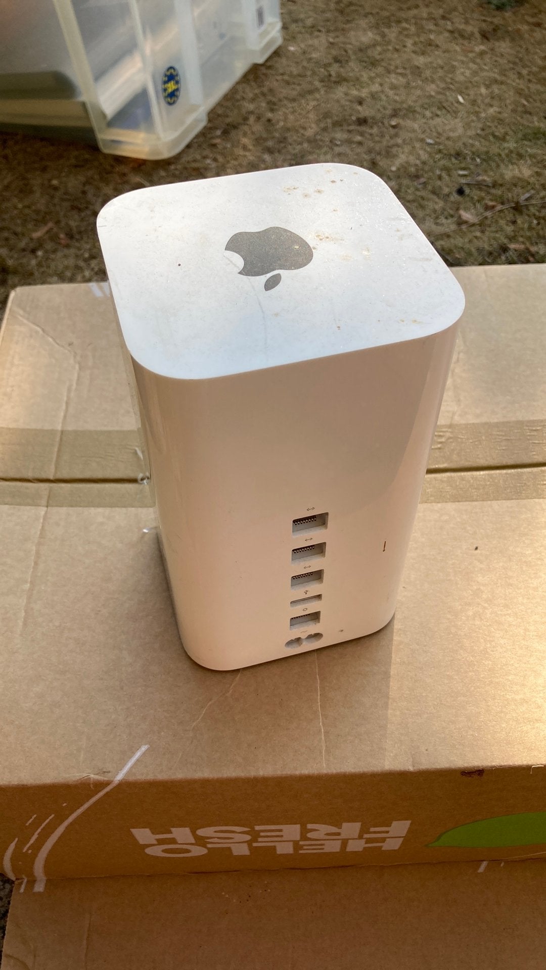 Apple AirPort Time Capsule (of AirPort Extreme), Ophalen of Verzenden, Zo goed als nieuw