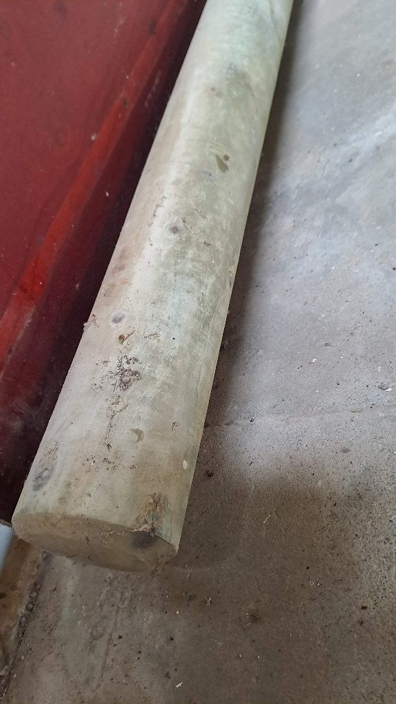 Rond gefreesde geimpregneerde paal, Tuin en Terras, Ophalen, Nieuw